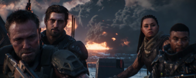 《使命召唤：黑色行动7》暗影裂缝界面展示，屏幕上显示弹药改造选项与技能树布局