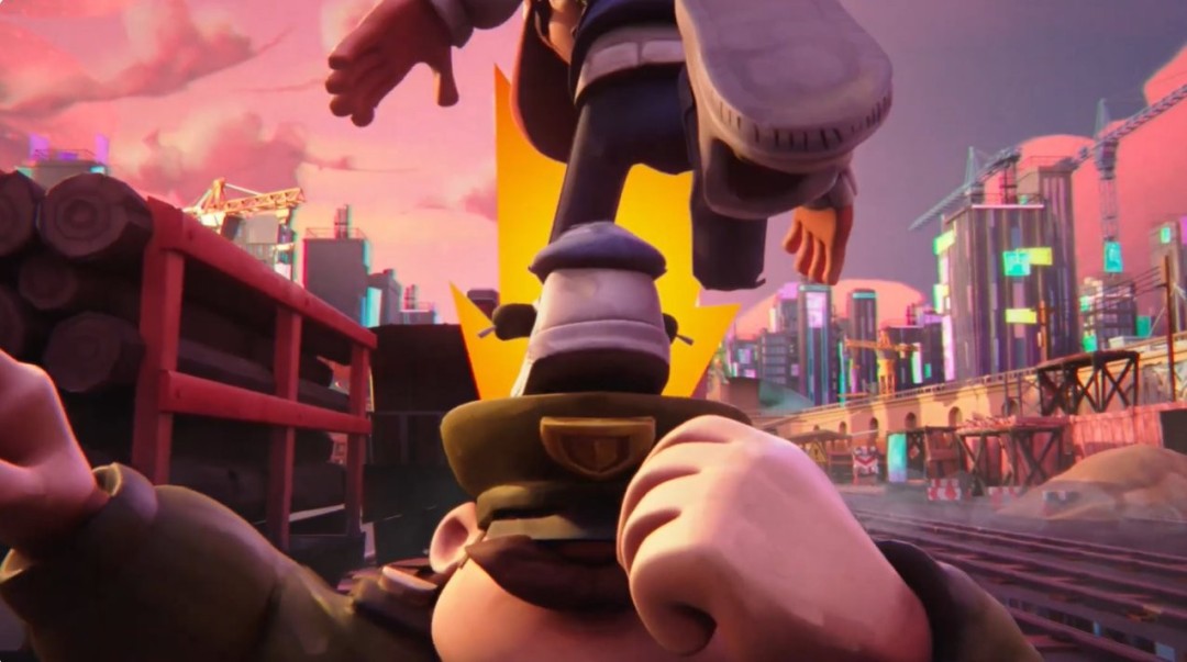 UI界面预览图：主菜单采用可缩放城市沙盘设计，手指轻触即可切换不同区域；右上角清晰显示当前赛季倒计时与‘10万预约达成’徽章