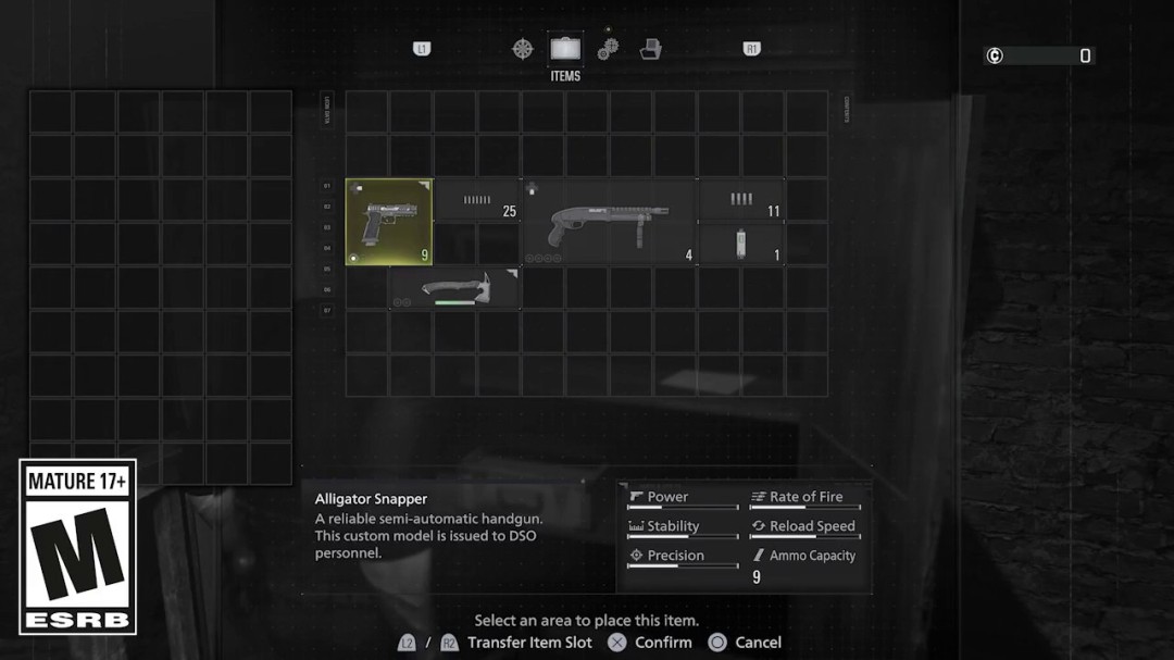 合成界面对比图：左侧里昂工作台摆放火药罐与金属零件，右侧格蕾丝手持试管收集地面荧光血泊，UI显示‘神经毒素中和剂（需3单位脊髓液）’