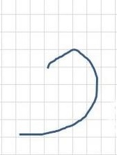 实际绘图场景截图：Excel表格中央呈现一只由线条与色块构成的卡通小熊，轮廓清晰，细节丰富，周围单元格仍保持空白网格状态