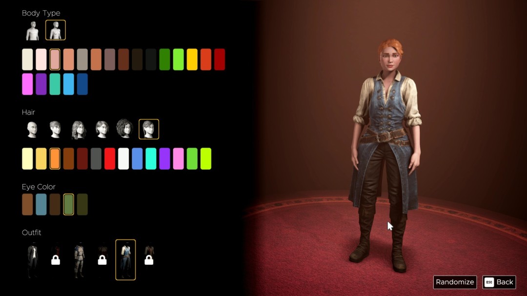 玩家视角第一人称画面：镜头正对大厅落地镜，镜中映出角色实时预览形象，UI界面右侧悬浮着可滑动调节的发型/眼妆/耳饰选项面板，光效柔和且响应灵敏