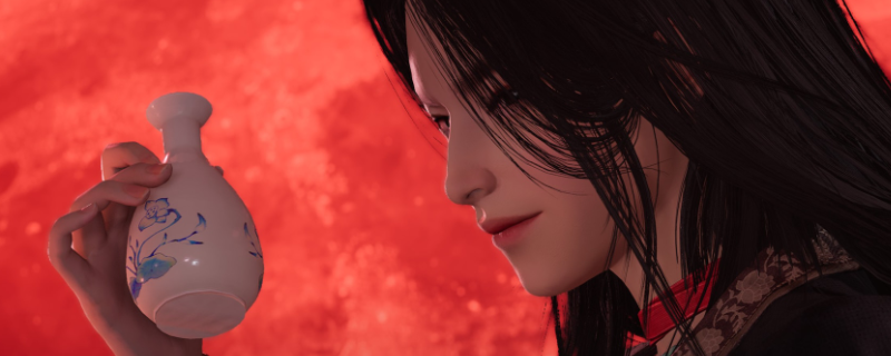 《燕云十六声》水运宇宙入口场景：黄沙漫卷的白马渡口，远处矗立着刻有‘咆哮之沙’石碑的古老码头，背景可见奔涌水道与巨型龙形喷泉基座