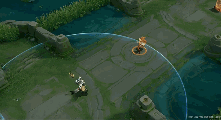 明世隐被动技能触发动图：墨色浓重背景下曼陀罗怒放，花蕊迸发金红丝线，如活物般螺旋缠绕敌方英雄脚踝