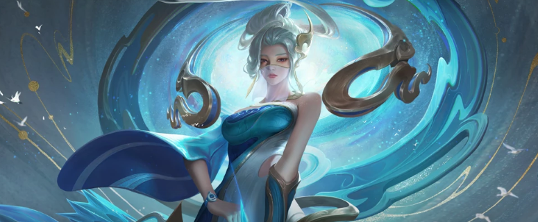 四张皮肤对比图：太华（青灰山岳色调）、箭羽风息（明黄运动风）、天狼溯光者（蓝紫数据流）、炽翼辉光（金白圣光），每张图右下角悬浮对应击杀语音文字气泡