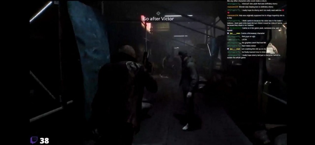 双结局对比图：左侧为灰暗色调的坏结局画面，里昂单膝跪地，左臂严重溃烂，背景是崩塌的实验室；右侧为暖金色调的好结局，里昂站在晨光中微笑，皮肤紧致无疤痕，袖口露出明显年轻化的手臂线条