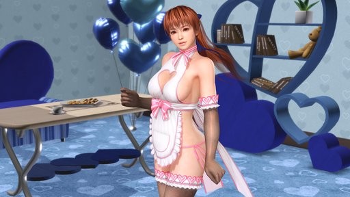 写真集第十三页：女神将刚烤好的饼干放入铁盒，围裙袖口挽至小臂，面粉沾在鼻尖，笑容温暖治愈