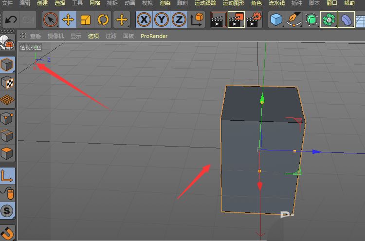 Cinema 4D界面中立方体模型被选中，线层级高亮显示，右侧属性面板弹出循环切割选项