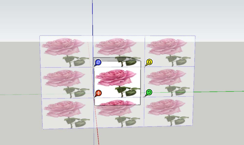 对比图左侧为原始错位贴图，右侧为优化后效果，可见纹理坐标已严格校准至模型UV空间原点