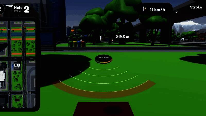 《Disc Golf City》demo